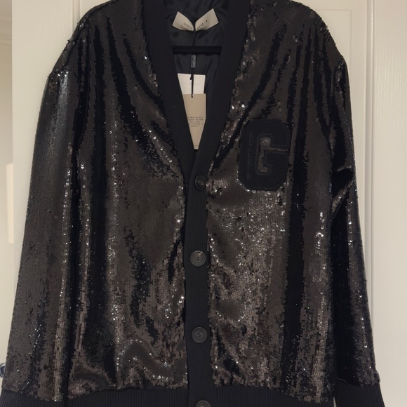 Authentic Brand New Golden Goose Black Sequins Jacket
